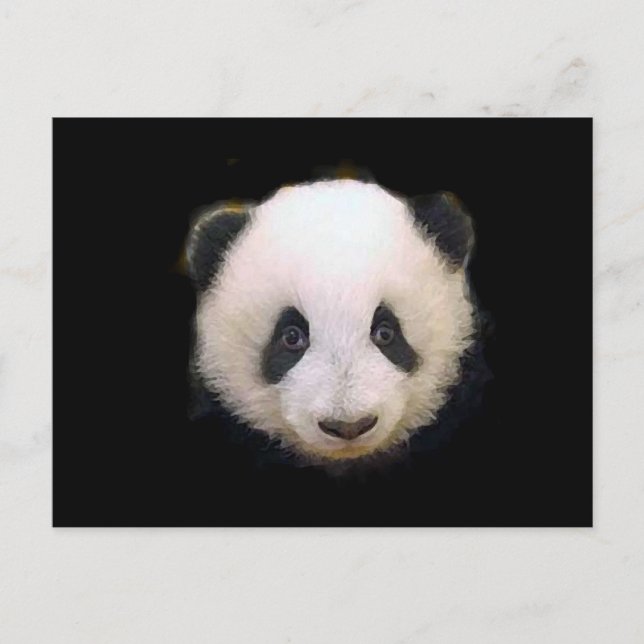 Postal Baby Panda (Anverso)