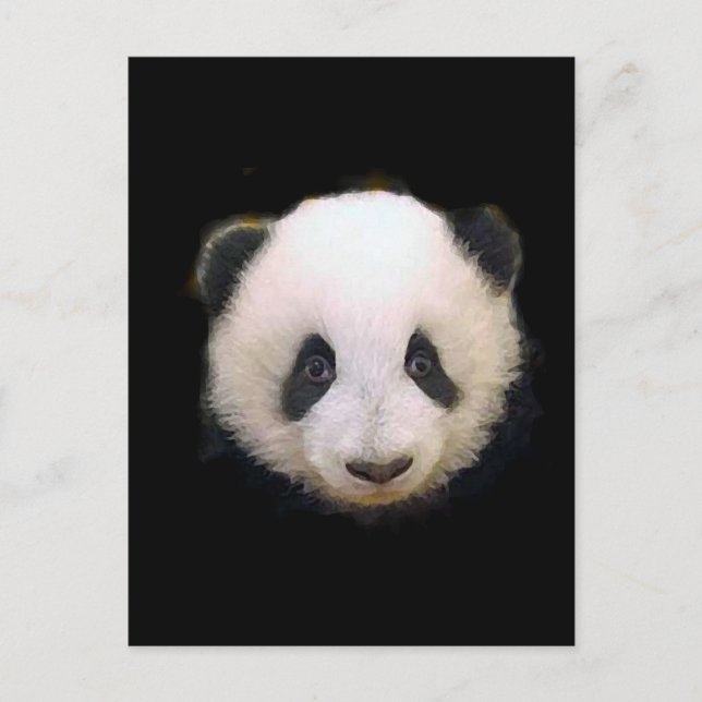 Postal Baby Panda (Anverso)