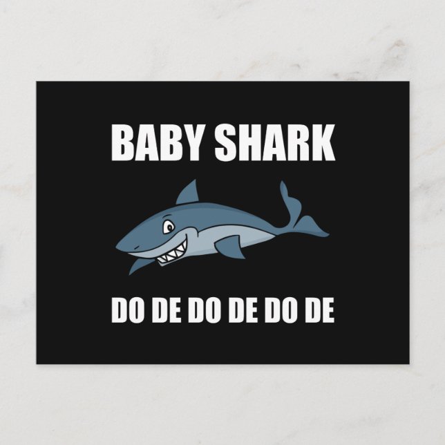 Postal Baby Shark Funny (Anverso)