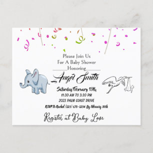 Postal Baby Shower