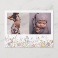 Baby Shower Spring Wildflower Field
