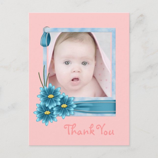 Postal Babys 1er Navidades recién nacido Foto (Anverso)