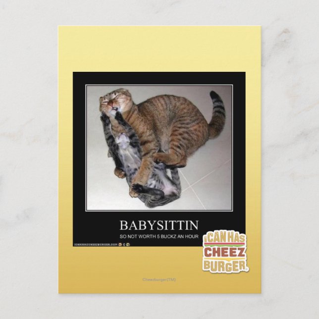 Postal Babysittin (Anverso)