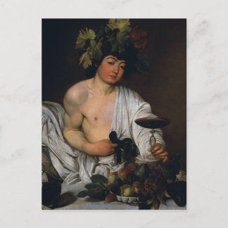Postal Bacchus de Caravaggio Postcard