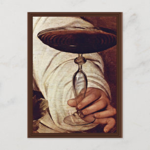Postal Bacchus, Detalle De Michelangelo Merisi Da Caravag