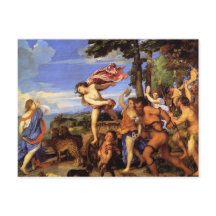 Bacchus y Ariadne por titiano