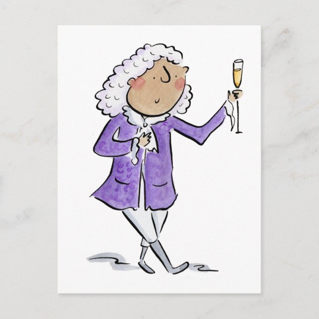 Postal Bach (Anverso)