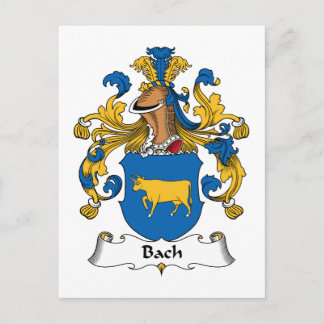 Postal Bach Family Crest