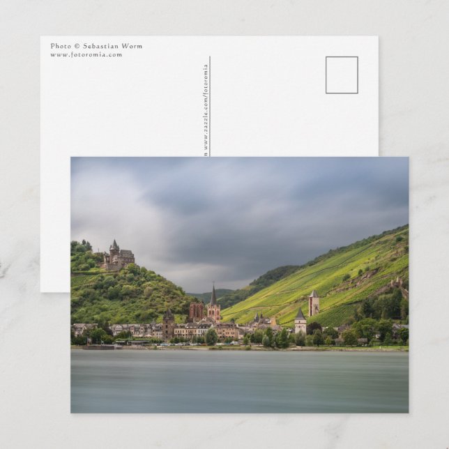Postal Bacharach am Rhein - Alemania (Anverso / Reverso)