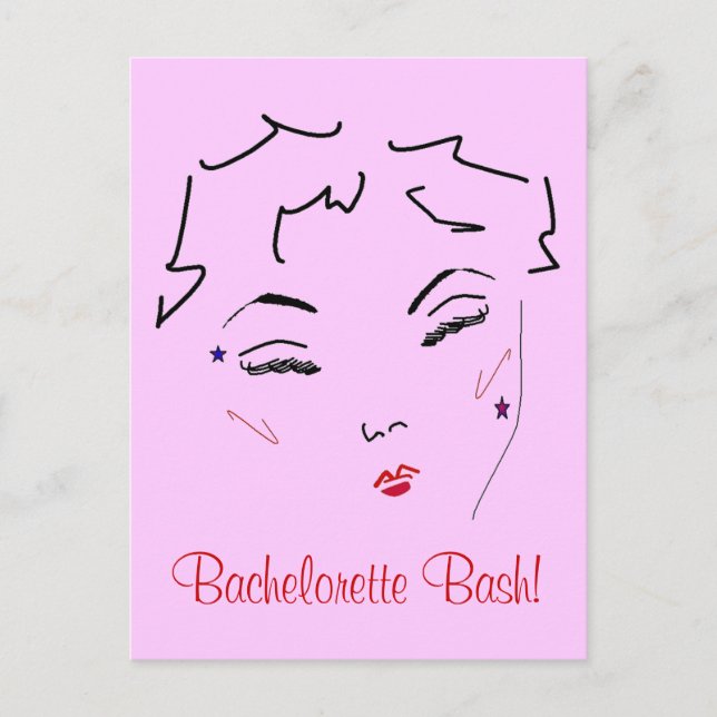 Postal Bachelorette Bash (Anverso)