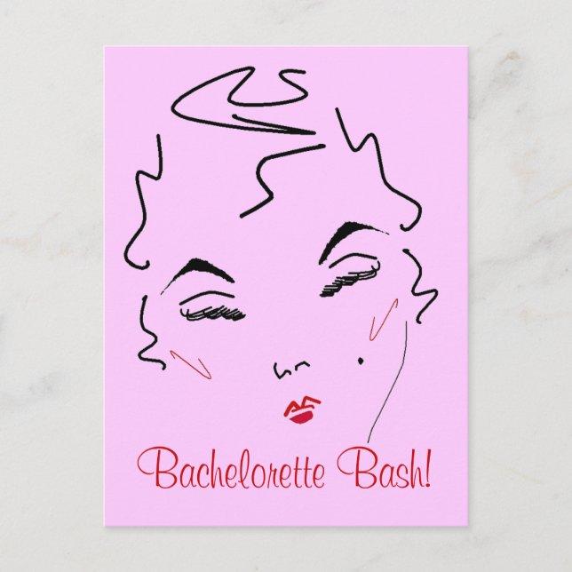 Postal Bachelorette Bash (Anverso)