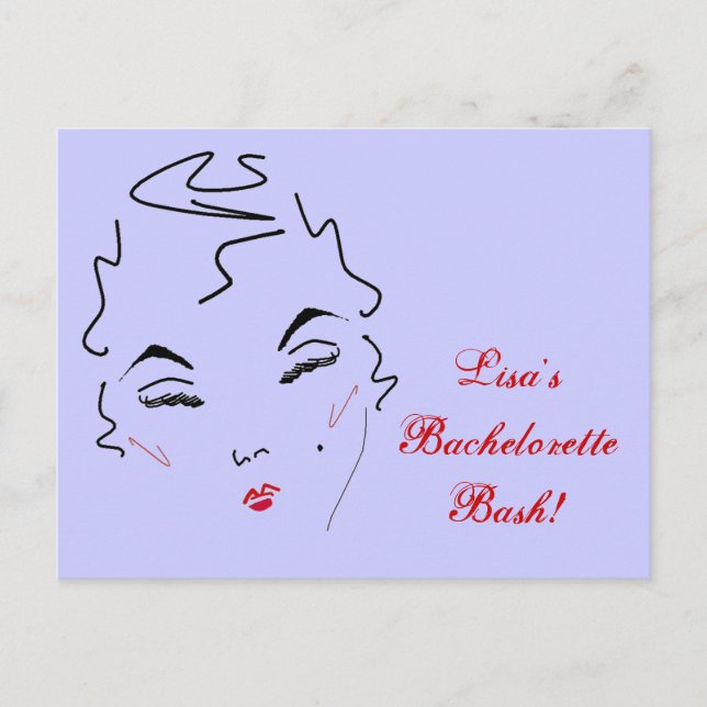 Postal Bachelorette Bash (Anverso)
