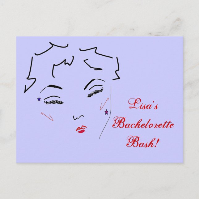 Postal Bachelorette Bash (Anverso)