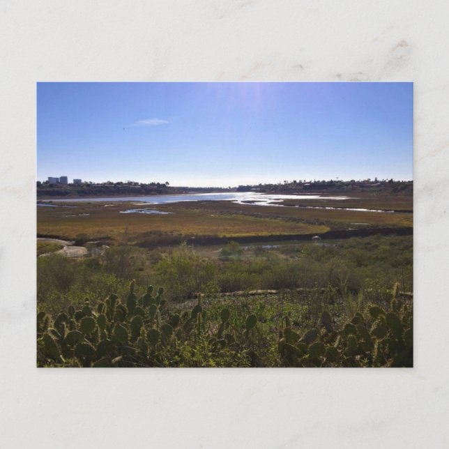 Postal Back Bay, Newport Beach, California (Anverso)