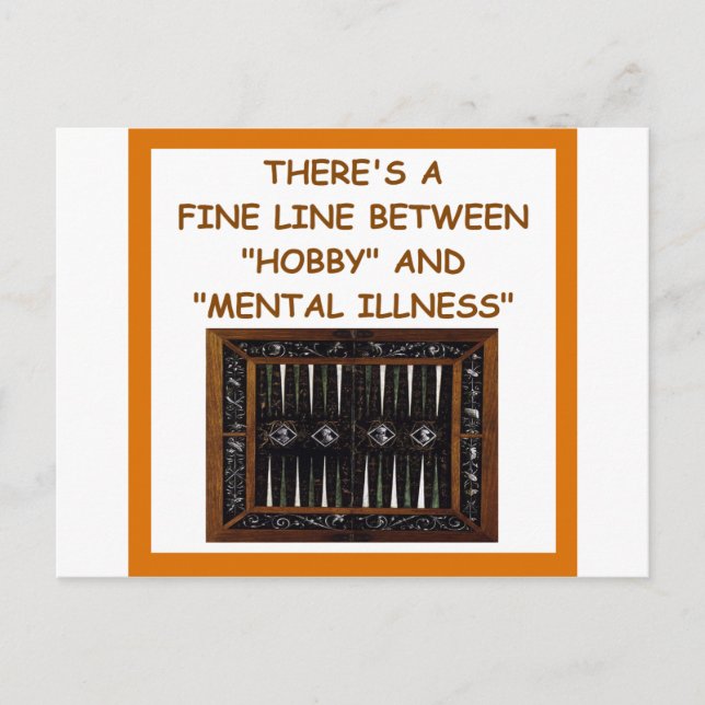 POSTAL BACKGAMMON (Anverso)