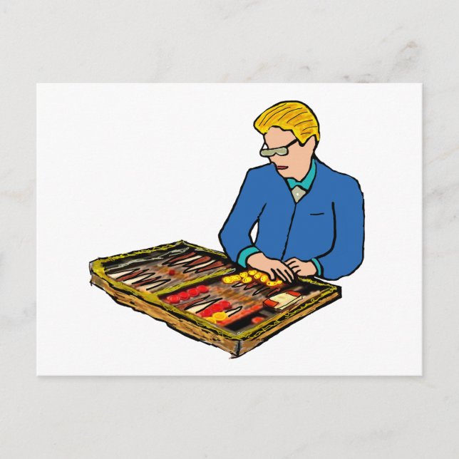 Postal Backgammon (Anverso)
