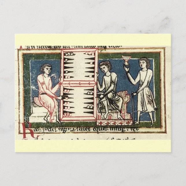 Postal Backgammon (Anverso)