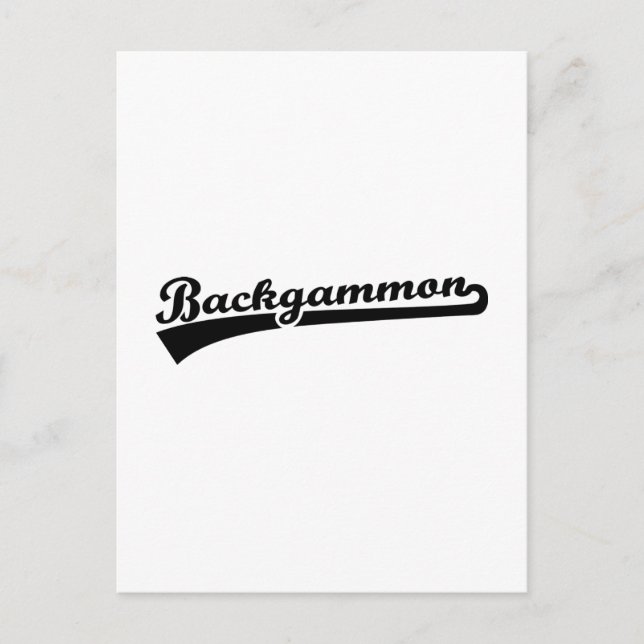 Postal Backgammon (Anverso)