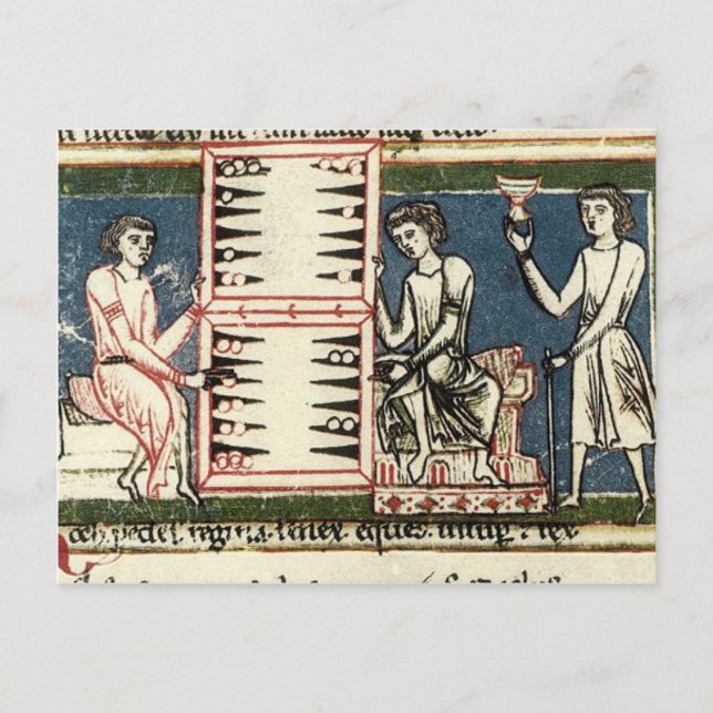 Postal Backgammon (Anverso)