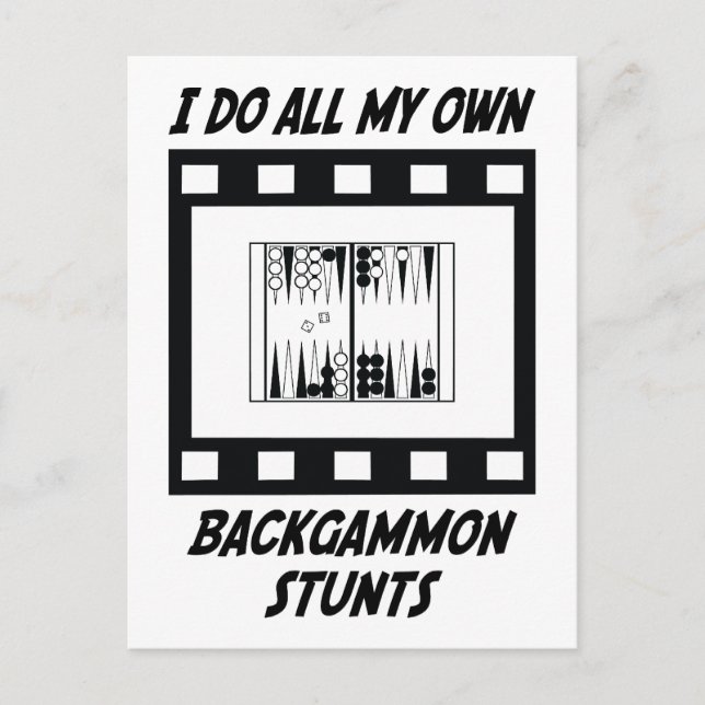 Postal Backgammon Stunts (Anverso)