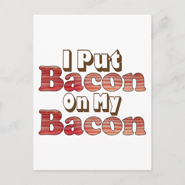 Postal Bacon en Bacon (Anverso)