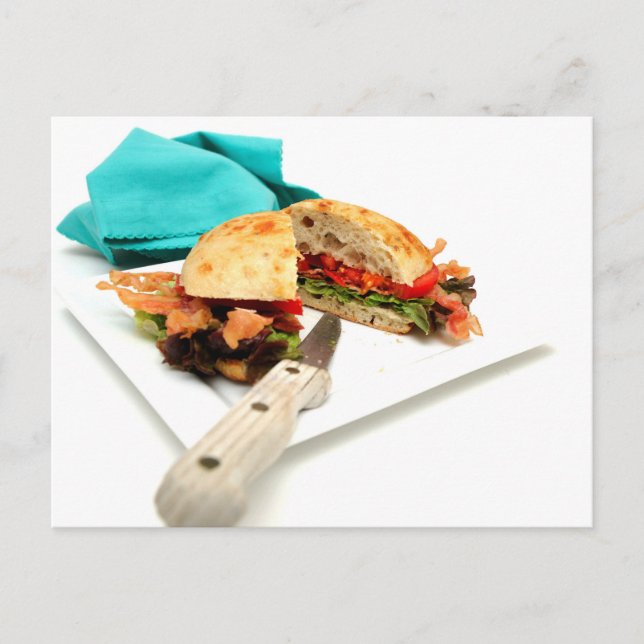 Postal Bacon Lettuce Y Tomate (Anverso)