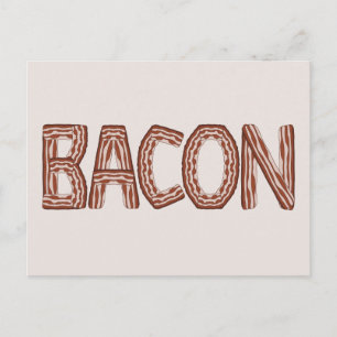 Postal Bacon Postcard