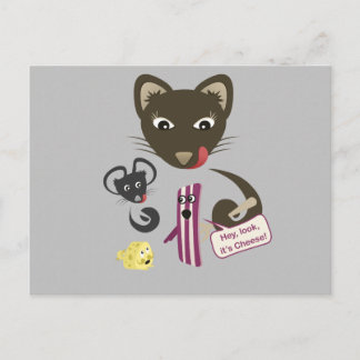 Postal Bacon une amigos y enemigos