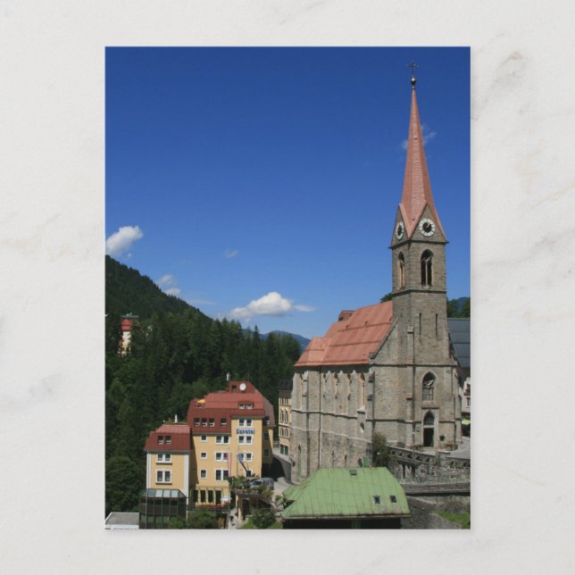 Postal Bad Gastein, Austria (Anverso)