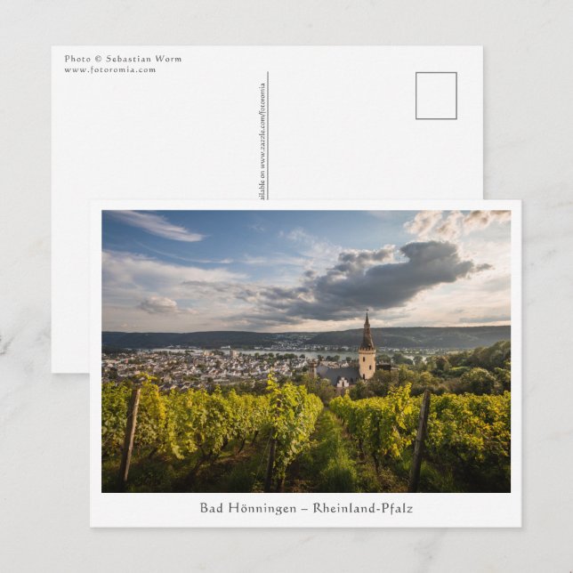 Postal Bad Hoenningen am Rhein (Anverso / Reverso)