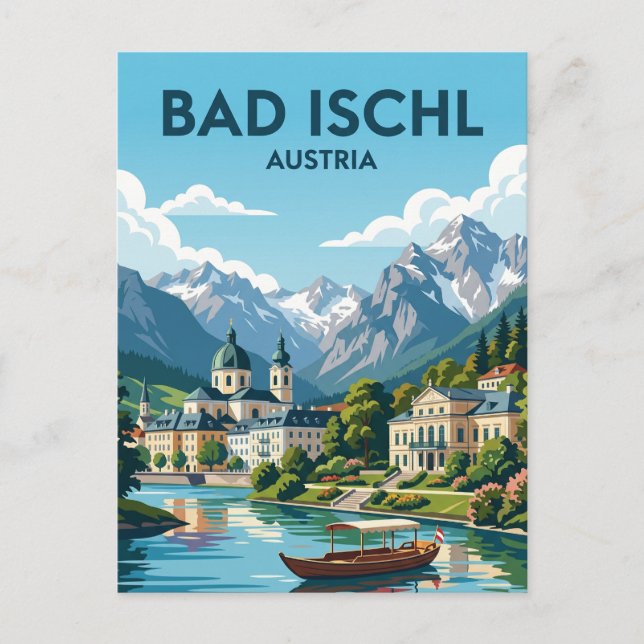 Postal Bad Ischl, Austria Austria (Anverso)