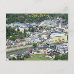Postal Bad Ischl, Salzkammergut, Austria