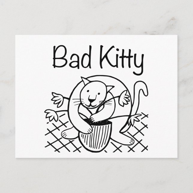 Postal Bad Kitty 2 (Anverso)