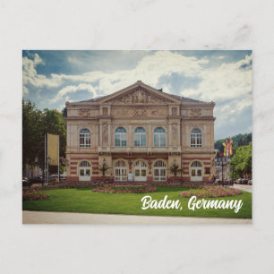 Postal Baden Baden Alemania