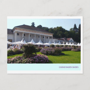 Postal Baden-Baden Postkarte