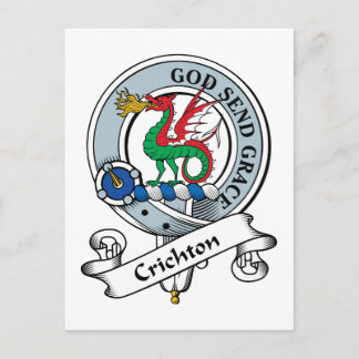 Postal Badge Crichton Clan