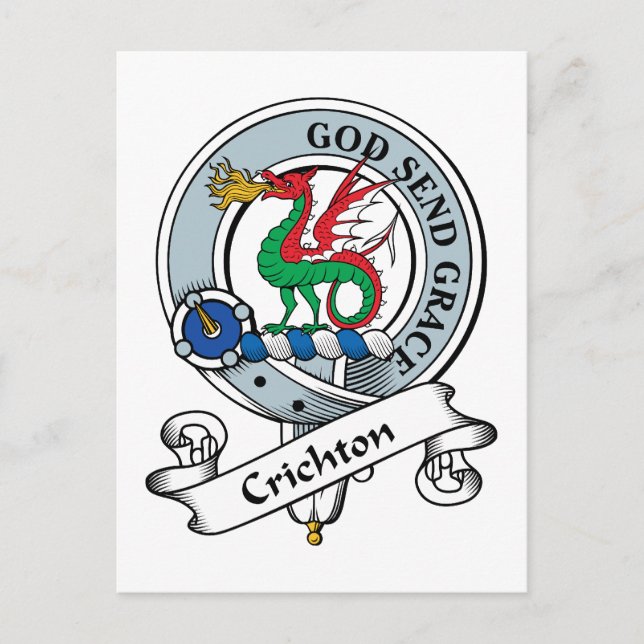 Postal Badge Crichton Clan (Anverso)