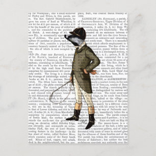 Postal Badger el piloto lleno