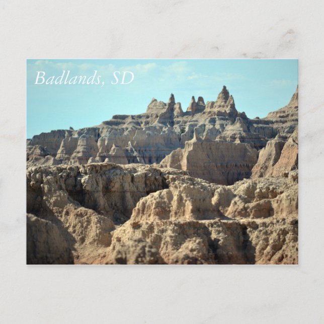 Postal Badlands, Dakota del Sur (Anverso)