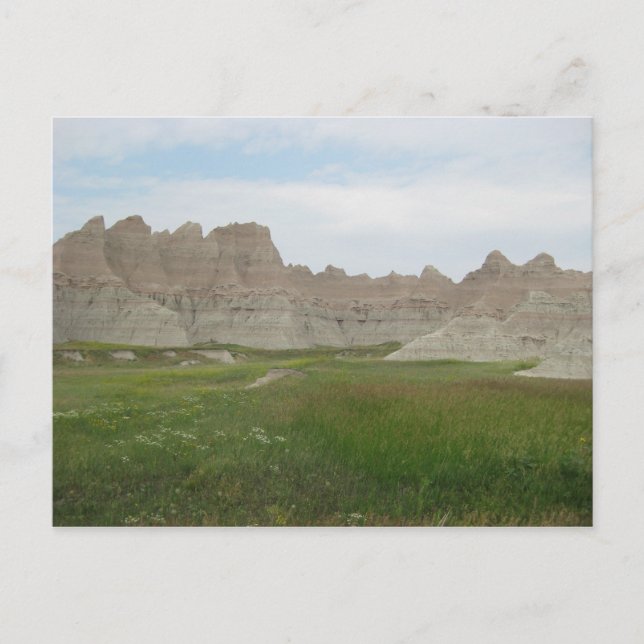 Postal Badlands en Dakota del Sur (Anverso)