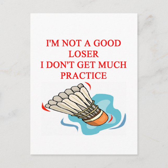 POSTAL BADMINTON (Anverso)