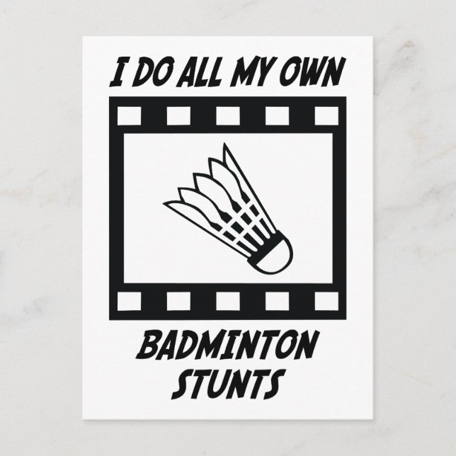 Postal Badminton Stunts (Anverso)