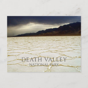 Postal Badwater Basin Dearh Vatley NP,, California. 