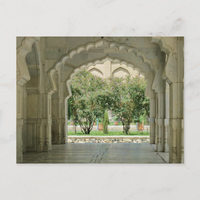 Postal Baghe Babur, Kabul, Afganistán (Anverso)