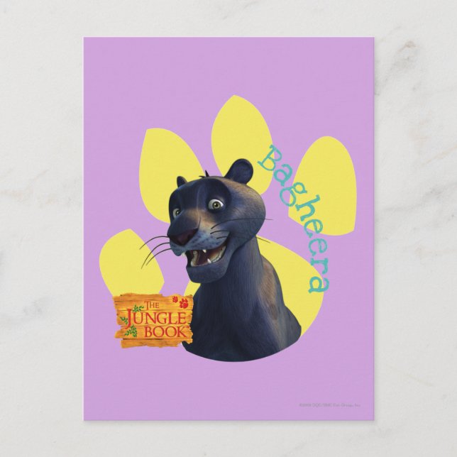 Postal Bagheera 1 (Anverso)