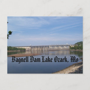Postal Bagnell Dam Lake Ozark, Mo