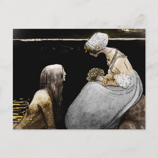 Postal Bagneta y el Rey del Mar (Anverso)