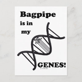 Postal Bagpipe está en mis genes