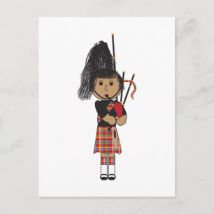 Postal Bagpiper