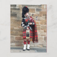 Bagpiper de Edimburgo, Escocia